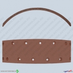 Накладки тормозные Г-233001, Г-49 49-3501106 не сверле..