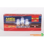Лампа подсветки приборов. (12V-вольтаж, W1.2W-тип ламп..