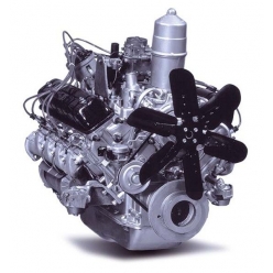 Двигатель с моторным маслом ПАЗ-3205, без ремней,катушки зажиг., генератора, насоса ГУР,...