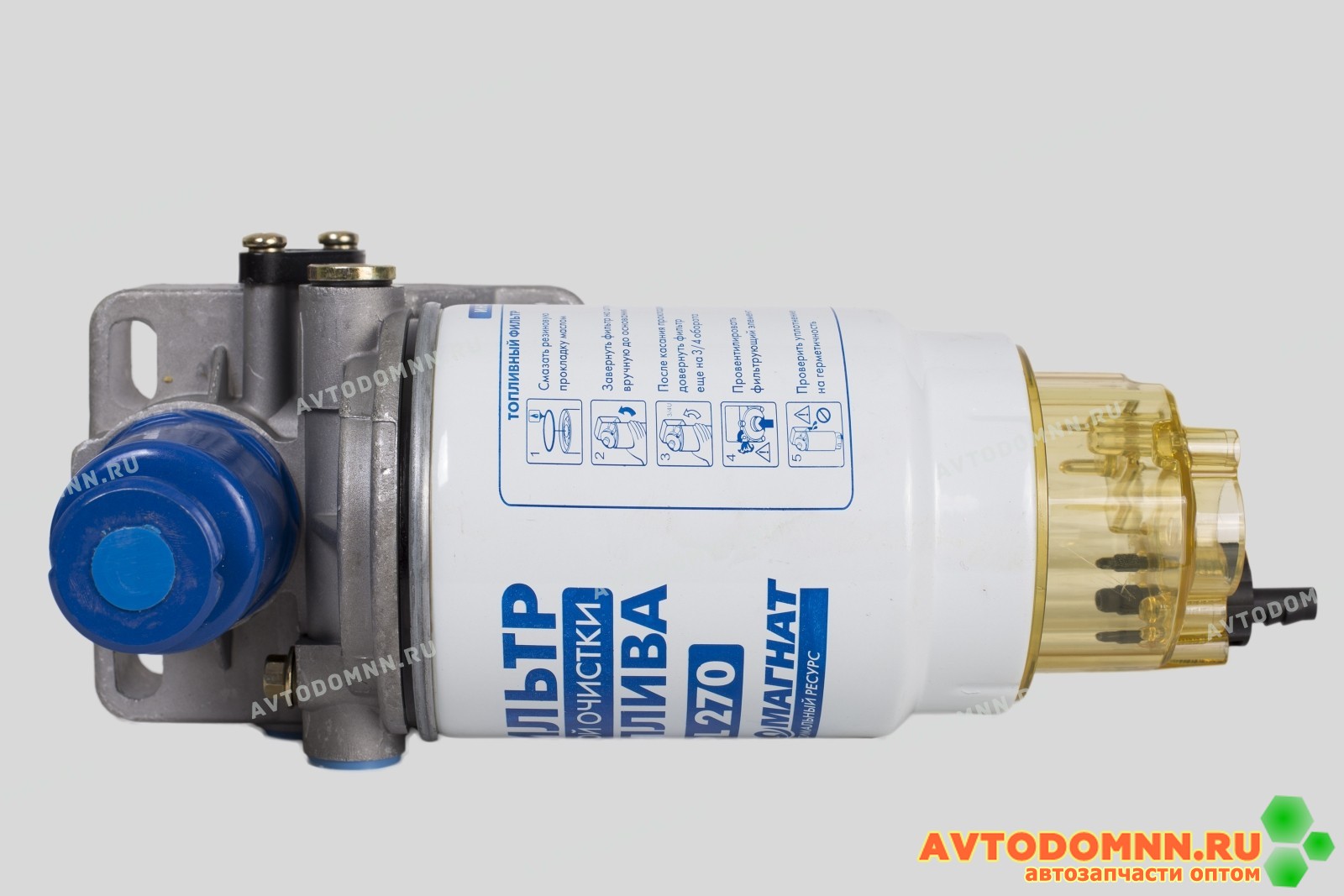 PL 270 ФГОТ ЕВРО-2 (Прилайн) маленький н/о, Фильтр грубой очистки топлива в сборе (высокого давления)