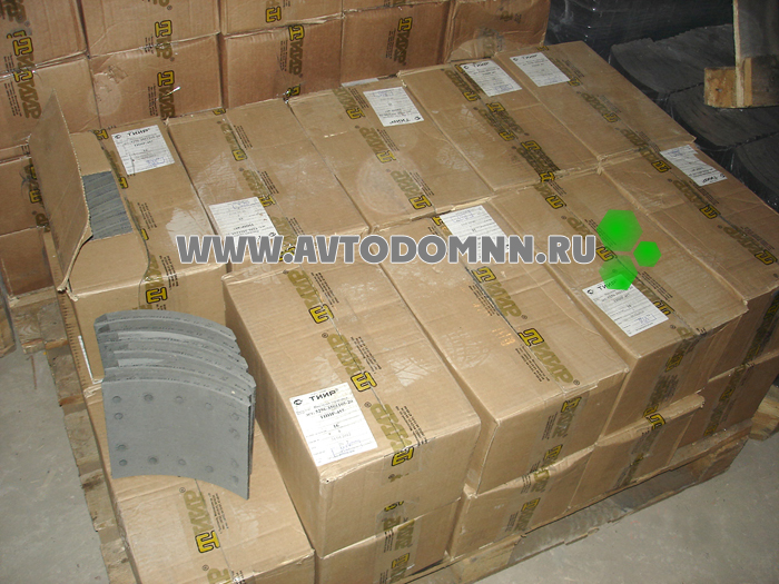Накладки тормозные ЛиАЗ-5256 5256-3501105-10 ТИИР оптом
